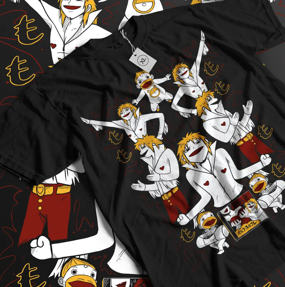 Футболка Zatch Bell Kanchomé Parco Folgore Kawaii Anime Manga Shir все размеры