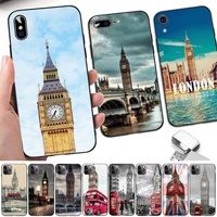 lvtlv london big ben england phone case for iphone 11 12 13 mini pro xs max 8 7 6 6s plus x 5s se 2020 xr cover