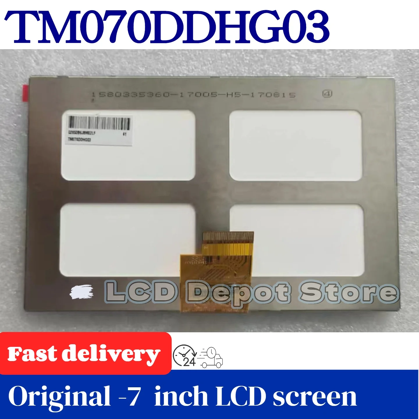 Фото Tm070Ddhg03 Совершенно новый оригинальный 7-дюймовый ЖК-дисплей Tianma) 1024(Rgb)×600 №1