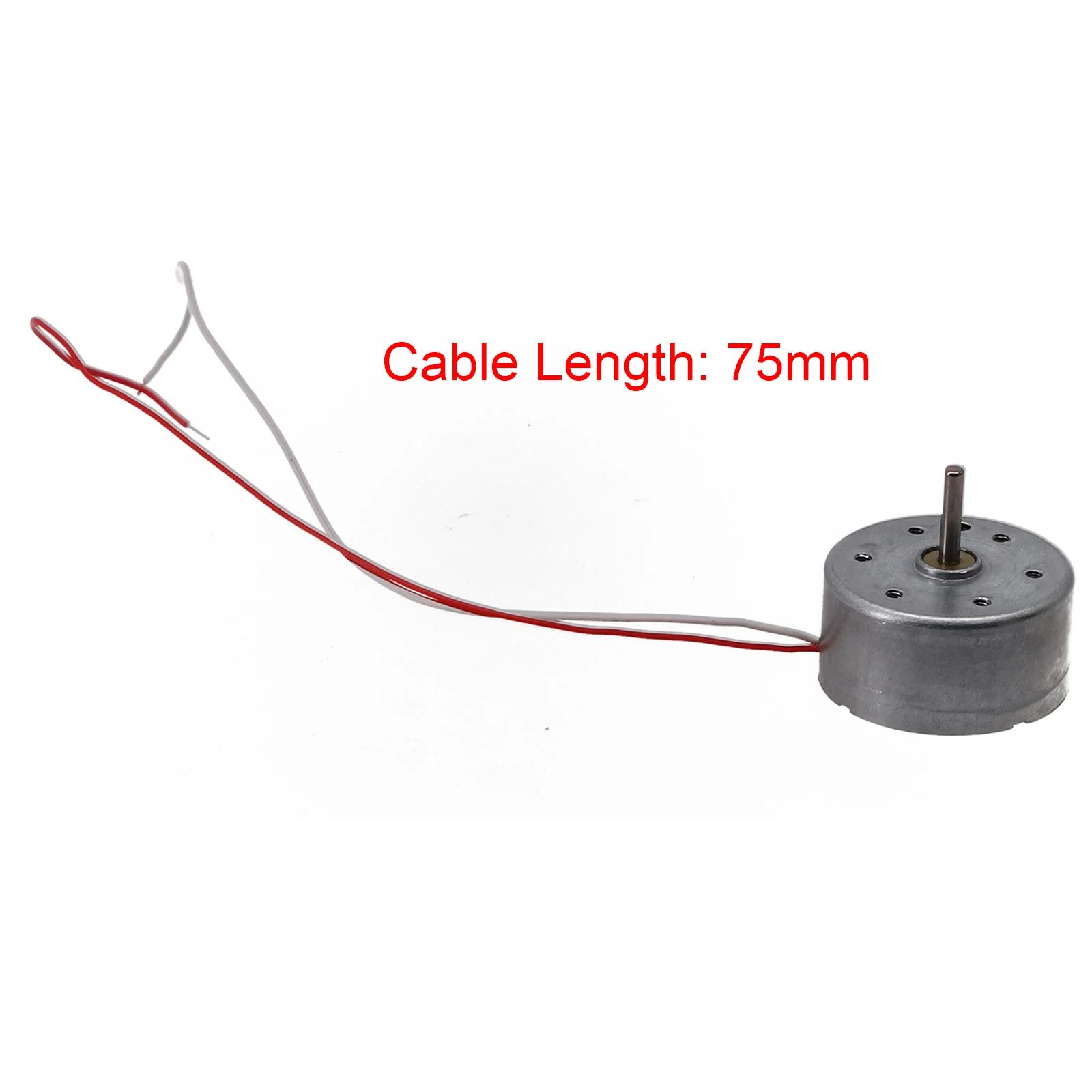 Мини-круглый двигатель 24 мм с валом 2 RF-300CA RC-300 DC 3 В 5 6 10300 об/мин Длинный вал DIY
