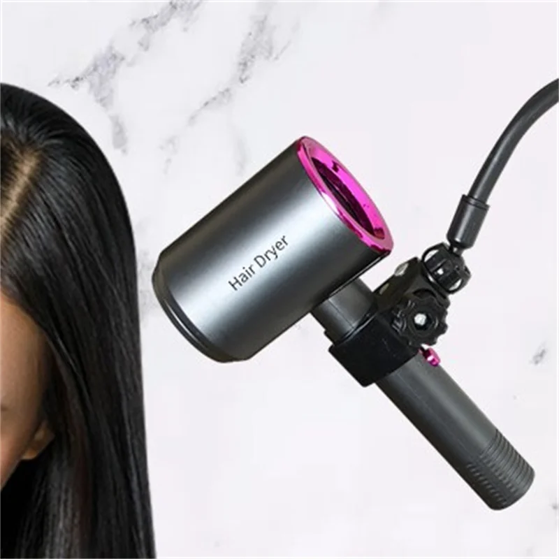 

Держатель для фена Многофункциональный маленький стеллаж полки без пробивания отверстий для чашек вращающаяся подставка гаджеты аксессуа...