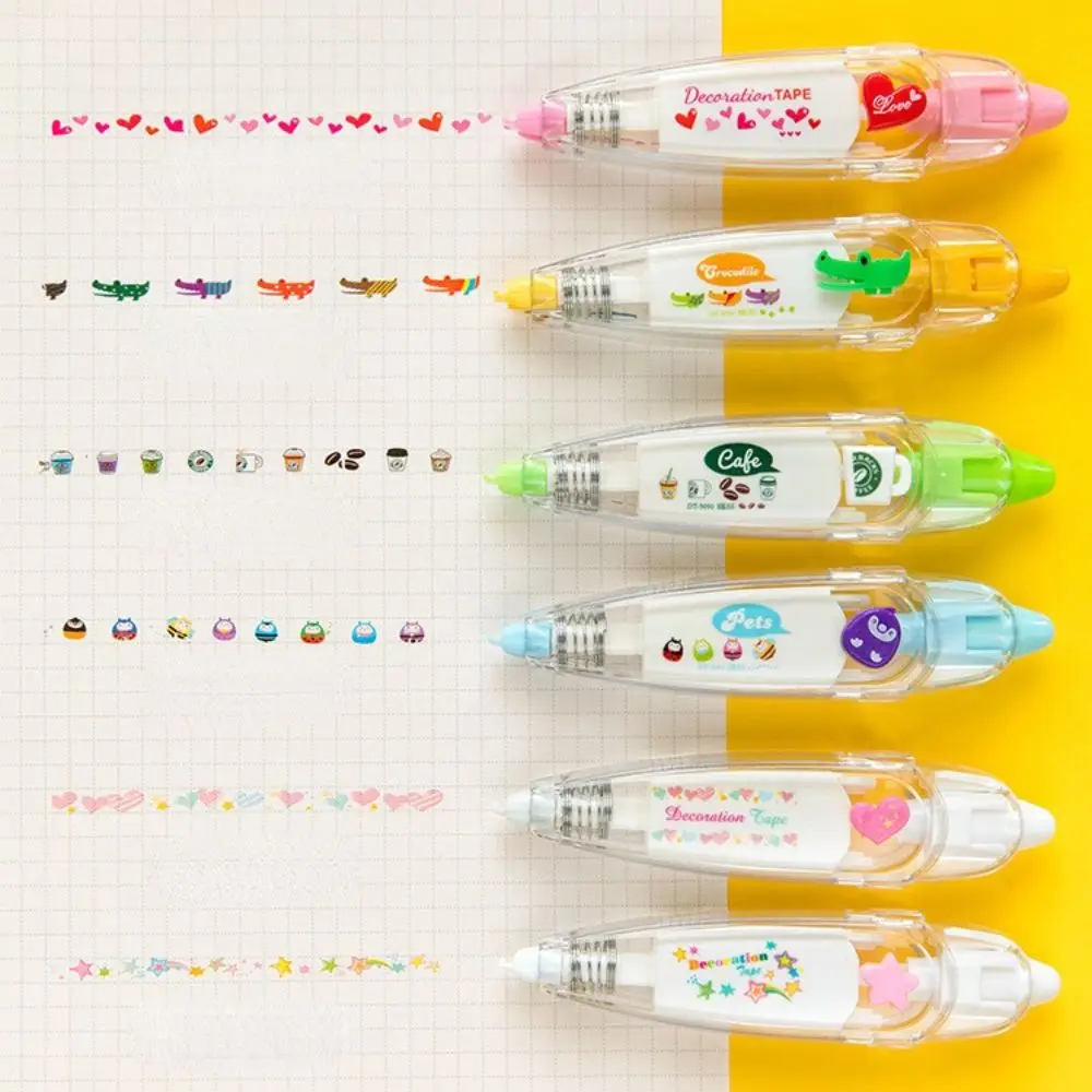 

Fruits Kawaii DIY School Supply Scrapbook Diary Student Stationery Decorative Tape Correction Tape Press Type