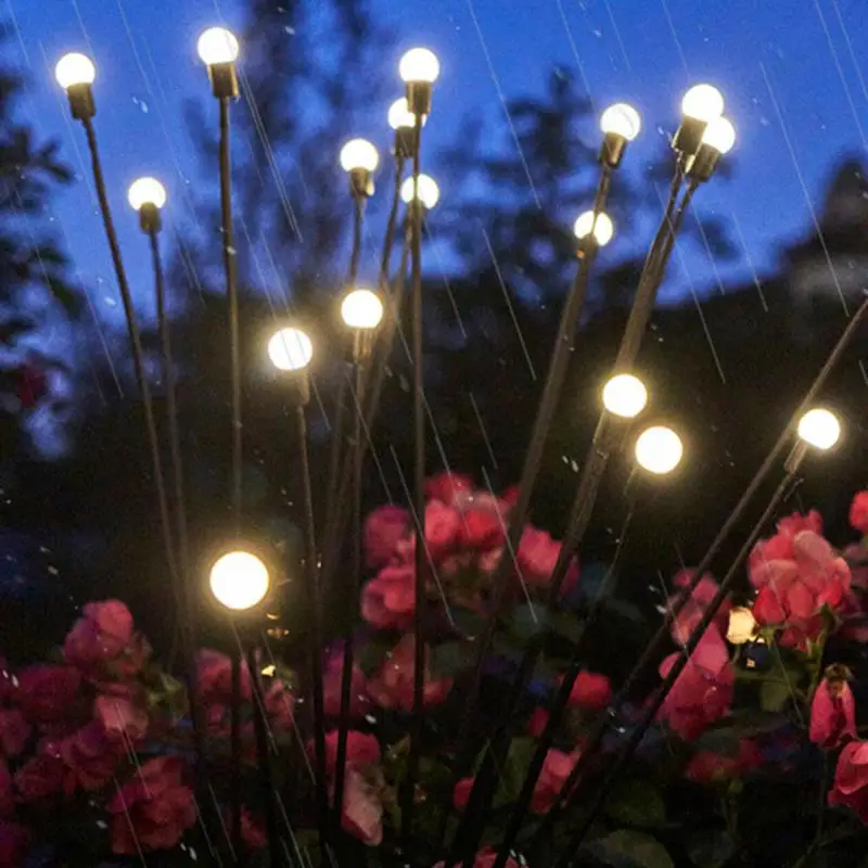 

Garden Sunlight Powered Firefly Garden Lights Outdoor Solar Led Light Garden Home Landscape Lights Wholesale Newest Solar Light
