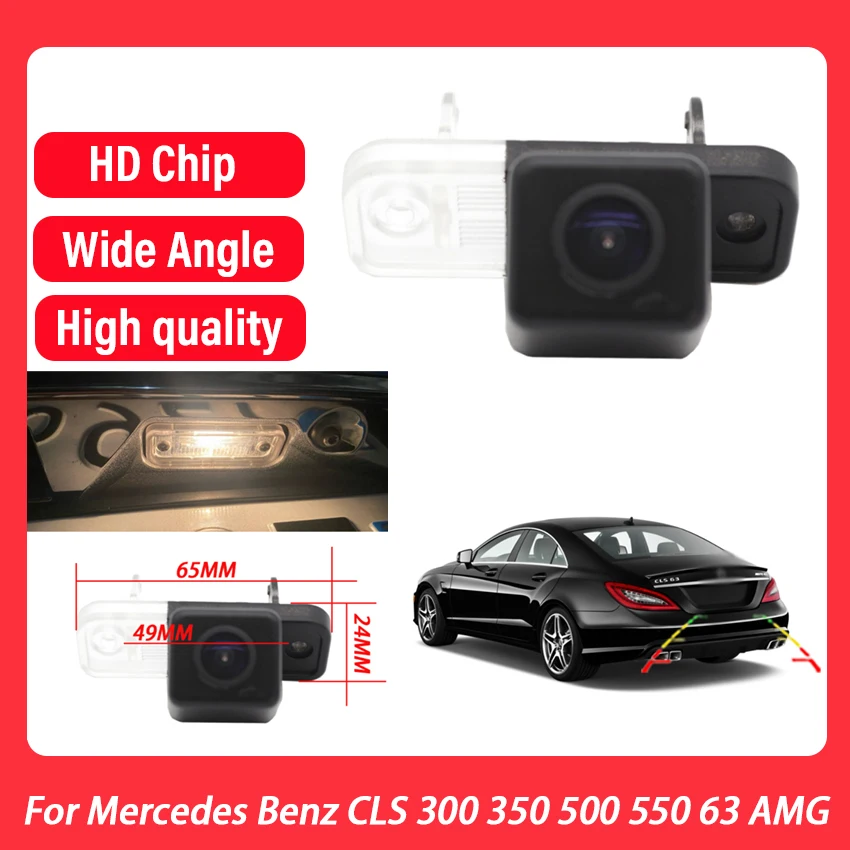 

Car HD CCD Rear View Camera Parking Night Vision Waterproof Reverse Backup Camera For Mercedes Benz CLS 300 350 500 550 63 AMG