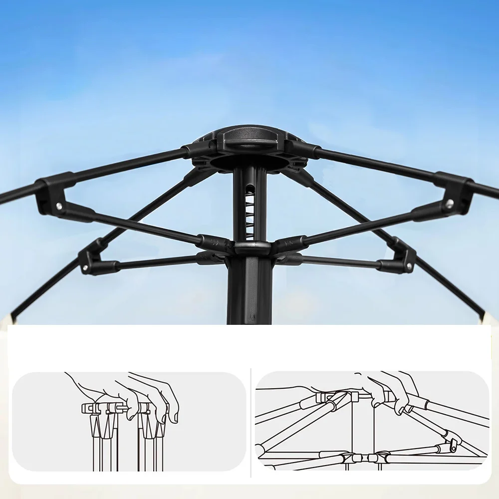TXZ уличная портативная палатка всплывающая складная с серебряным гелевым