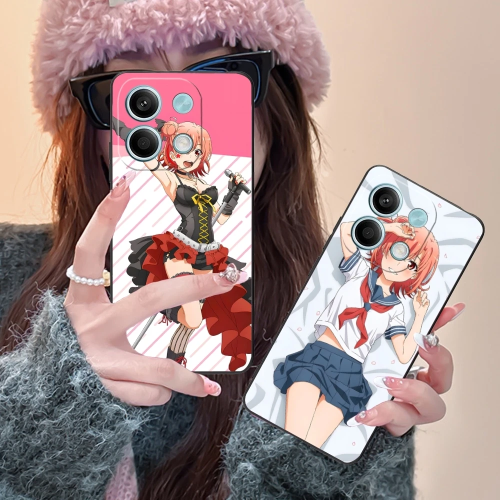 Чехол для мобильного телефона Yuigahama Yui в стиле аниме Xiaomi Redmi 13 13C 12 12C 10 10C A1 A2 A3 Plus 5G