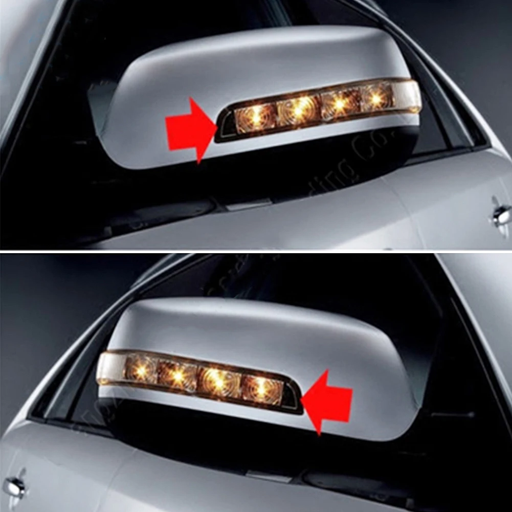 4 светодиодный ные поворотники для бокового зеркала заднего вида Kia Sorento XM 2009 2010