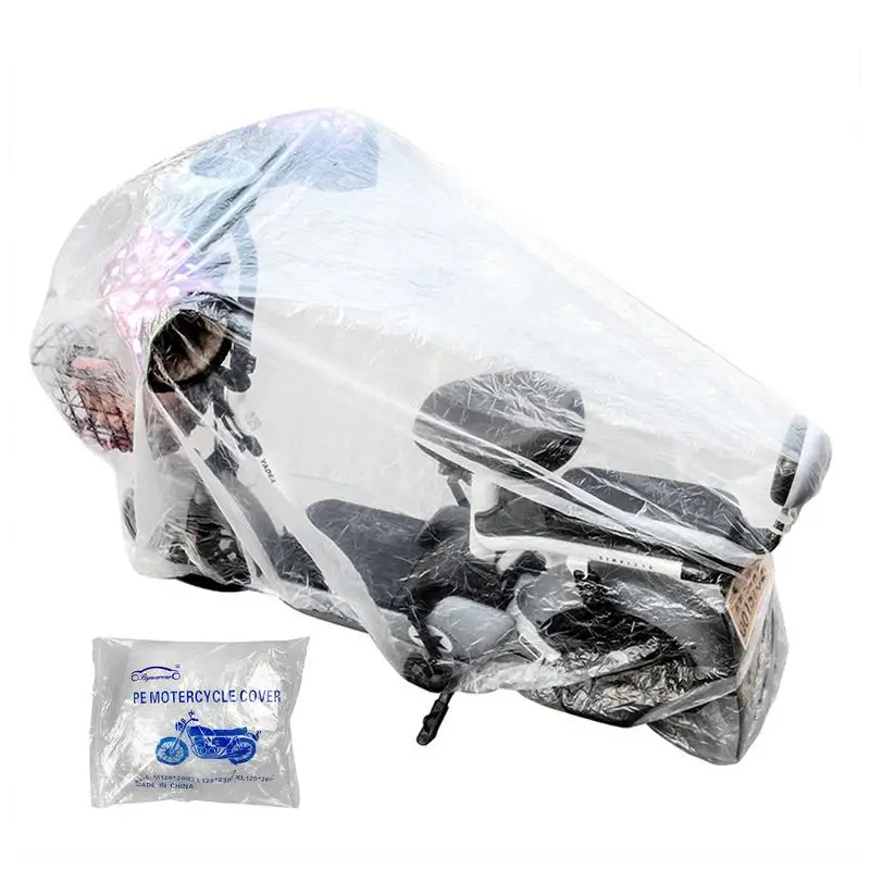 

Transparent Scooter Cover Transparent Scooter Rain Cover Outdoor Indoor Vehicle Sun Covers All Season Motorcycle Dust Cover For