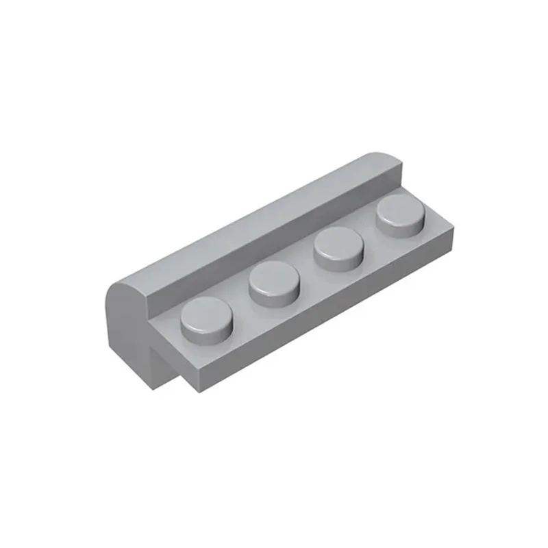 20 шт. детали MOC 6081 склон кирпича изогнутый 2x4x1 1/3 с изогнутым верхом совместимый