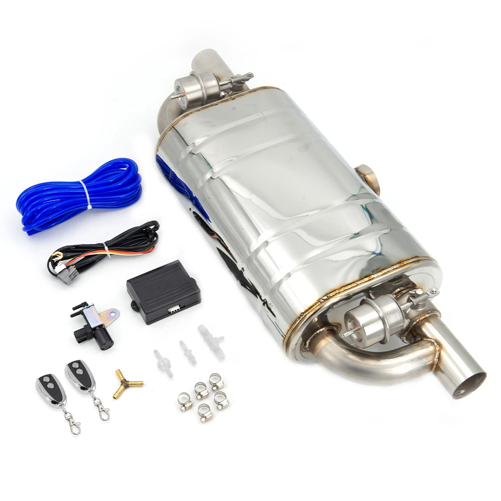 Универсальный выхлопной глушитель трубы вырез с беспроводным пультом