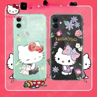 hello kitty for iphone 6s78pxxrxsxsmax1112pro12mini girly cute shatter resistant soft shell phone case