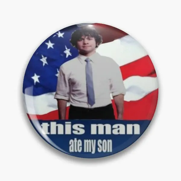 Ross Federman Ate My Son Мягкая булавка на пуговицах Подарок Женский значок воротнике