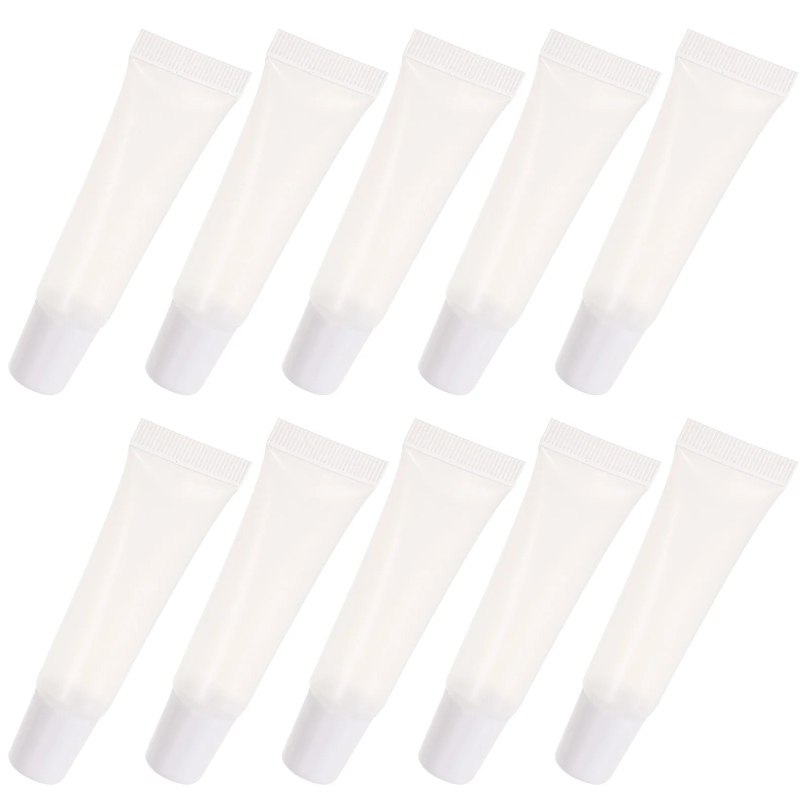 

Empty Tube Lip Glaze Hose Small Gloss Holder Lipstick Containers Travel Glazes Refillable Tubes Bottles Clear For makeup