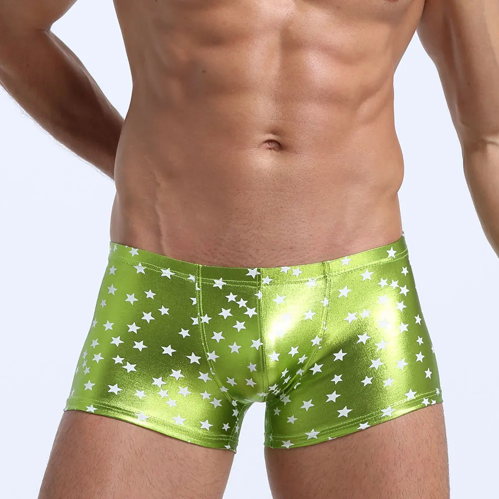 Модное нижнее белье для плавания в багажнике искусственная кожа чехол пениса