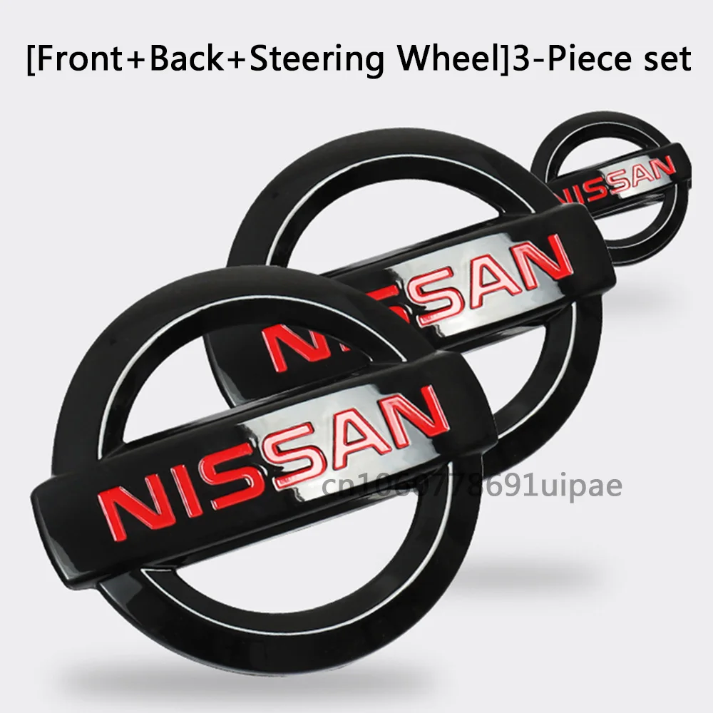 

Car Emblem Sticker for Nissan J11 Qashqai X-Trail Tiida Altima KICKS SYLPHY Steering Wheel Front Grill Trunk Badge Accessories