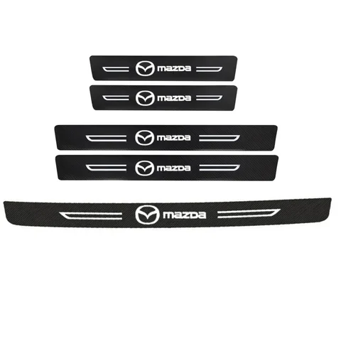 Защитная наклейка на педаль автомобиля для Mazda 3 6 323 626 MX5 MX3 CX5 CX3 CX7 Axela Atenza Speed CX9 RX8 RX7 Декор автомобиля