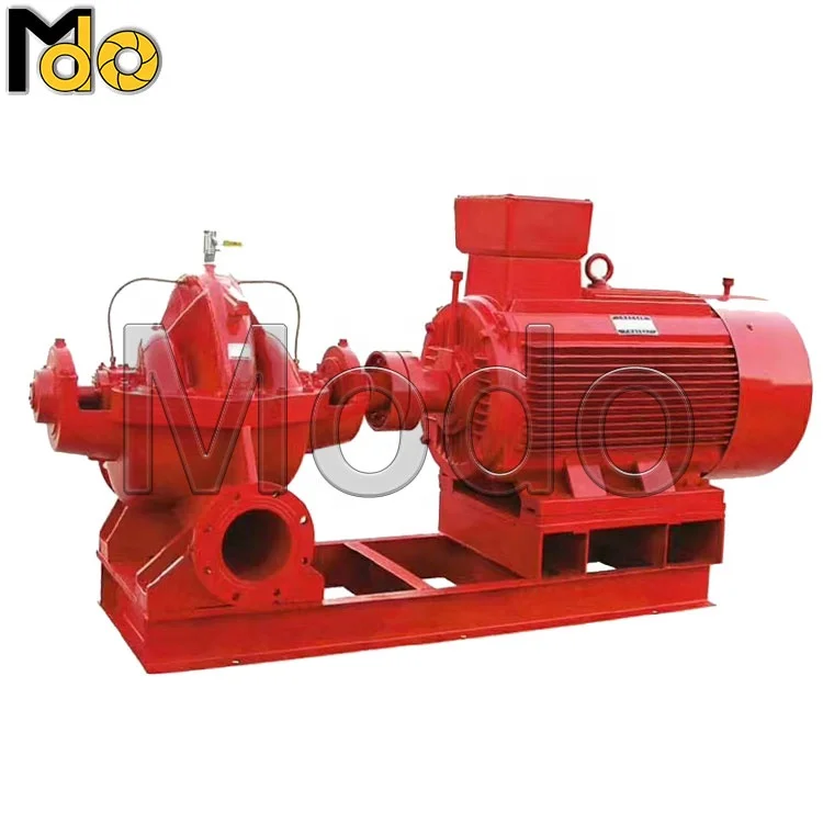 

china single stage double suction horizontal 300 hp water fire pump 750 gpm