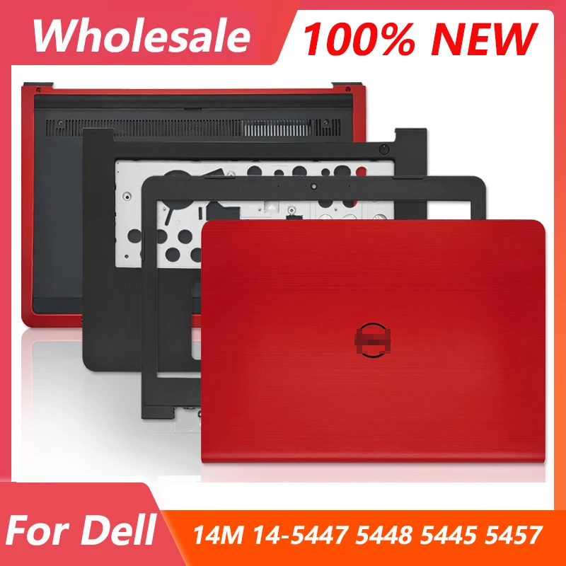 

Новая верхняя и нижняя крышка для Dell 14M 14-5447 5448 5445 5457 серии, задняя крышка ЖК-дисплея, передняя панель, Упор для рук, чехол для двери, верхний че...