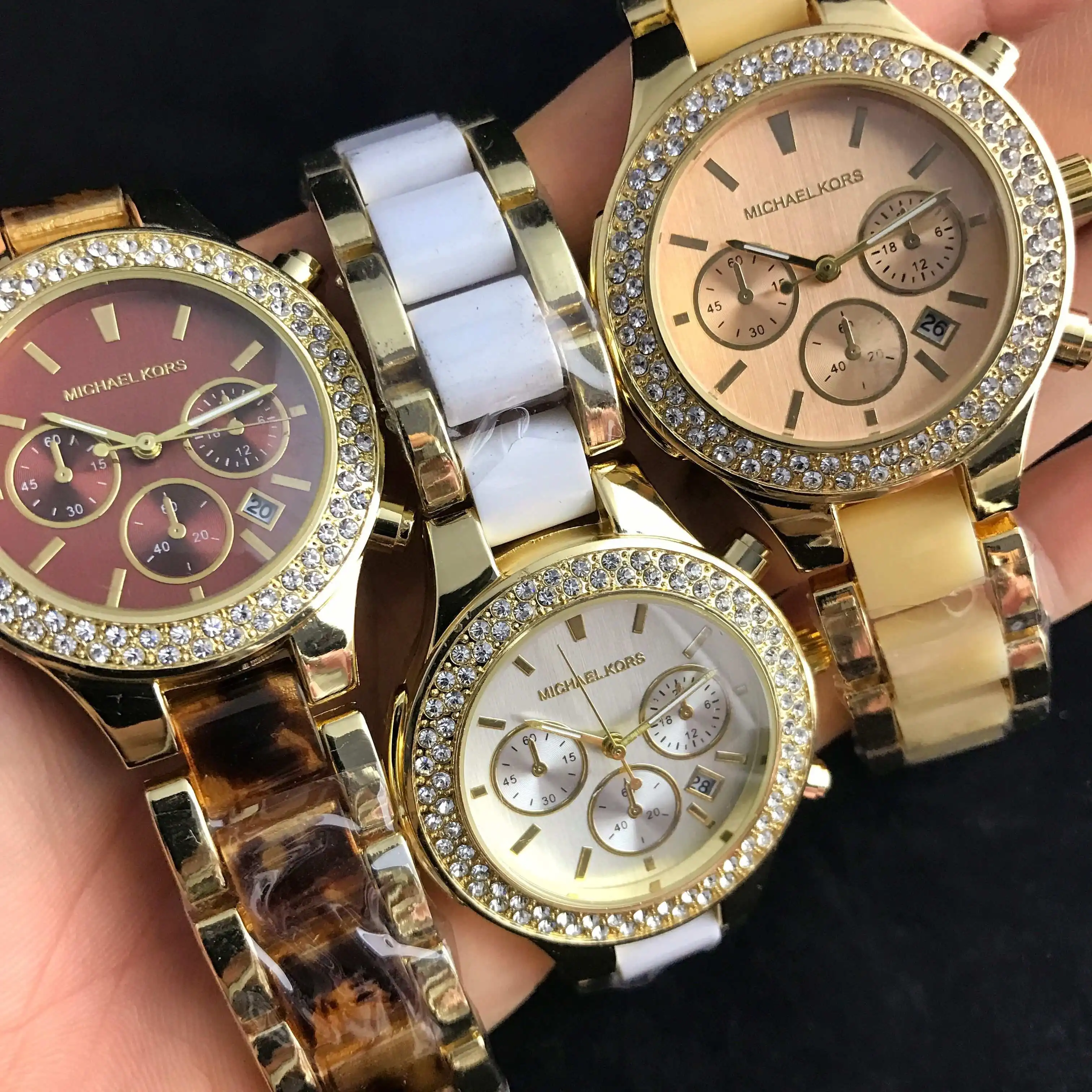 Фото Часы Michael Kors: роскошные женские кварцевые часы, повседневный модный дизайн, деловой стиль, многофункциональный таймер, подарок для девушки №1