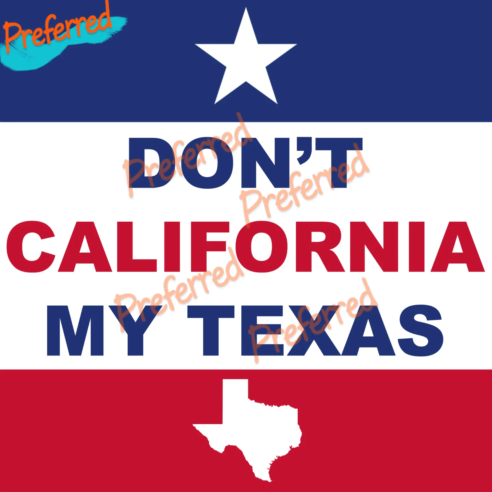 

Интересная Автомобильная наклейка Don't California My Texas, наклейка на бампер ноутбука KK, виниловый чехол с царапинами, водонепроницаемая ПВХ наклей...
