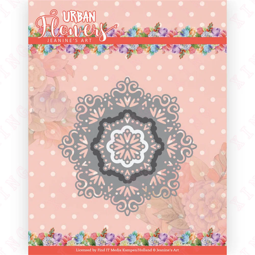 

New Urban Doily Metal Cutting Dies Scrapbook Paper Decoration Embossing Template Diy Greeting Card Handmade Craft Reusable Molds