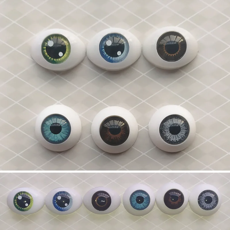 

Вид корабля Акриловые Глаза 21x15 мм, глазные яблоки BJD, аксессуары для кукол, 10 мм, Радужный Тип корабля, открытые формы, глаза, смена макияжа дл...