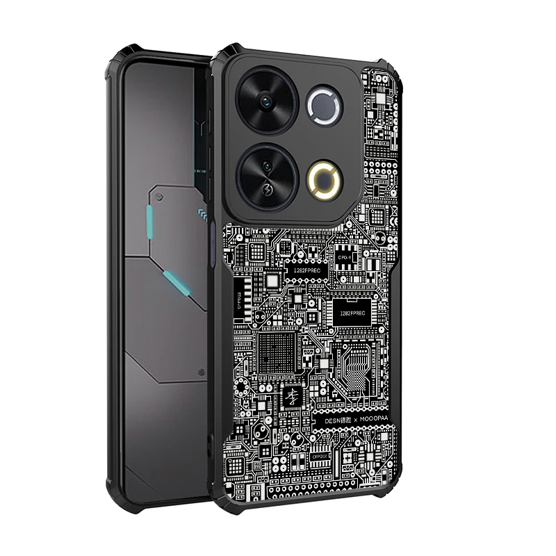 Для itel P65 P55 Plus + NFC P55T RS4 A70 A60S A50 S24 S23 противоударное Предотвращение падения