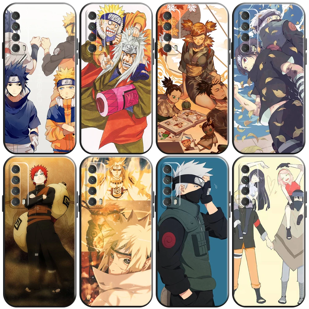 

Japan NARUTO Anime Phone Case For Huawei Honor 10 V10 10i 20 V20 20i 10 20 Lite 30S 30 Lite Pro Coque Silicone Cover Funda