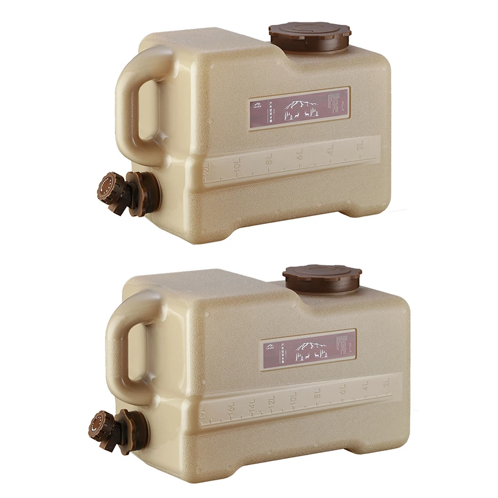 

Outdoor Water Bucket Camping Hiking Driving Wateater Water Tank with Faucet