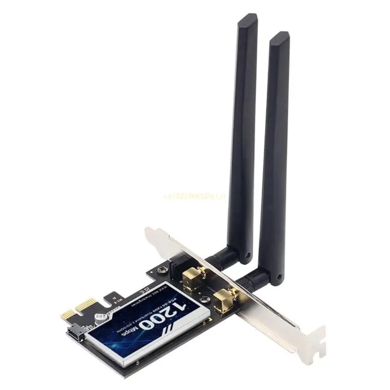 

1200Mbps PCIe WiFi Card Adapter PCE-AC1200 Bluetooth-compatible 4.0 802.11ac 2.4G/5GHz Dual-Band for Desktop PC Drop Shipping