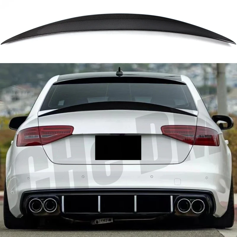 Задний спойлер для AUDI A4 B8.5 C7 седан в гонконгском стиле кованый задний из