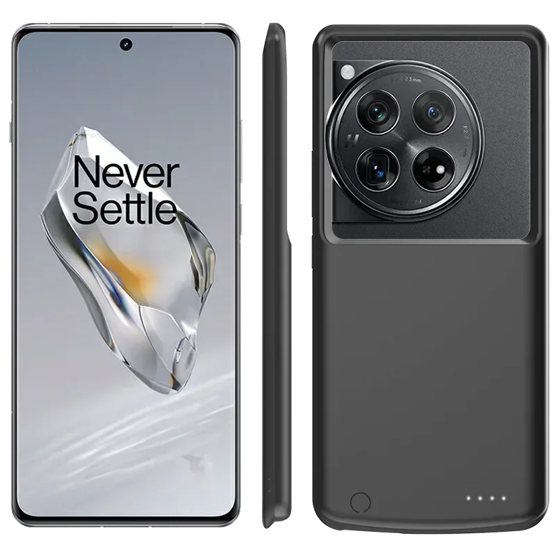 Фото Портативный внешний аккумулятор 10000 мАч для OnePlus 12, чехлы для аккумуляторов, внешний аккумулятор, зарядная крышка для One Plus 12, чехол для питания №1