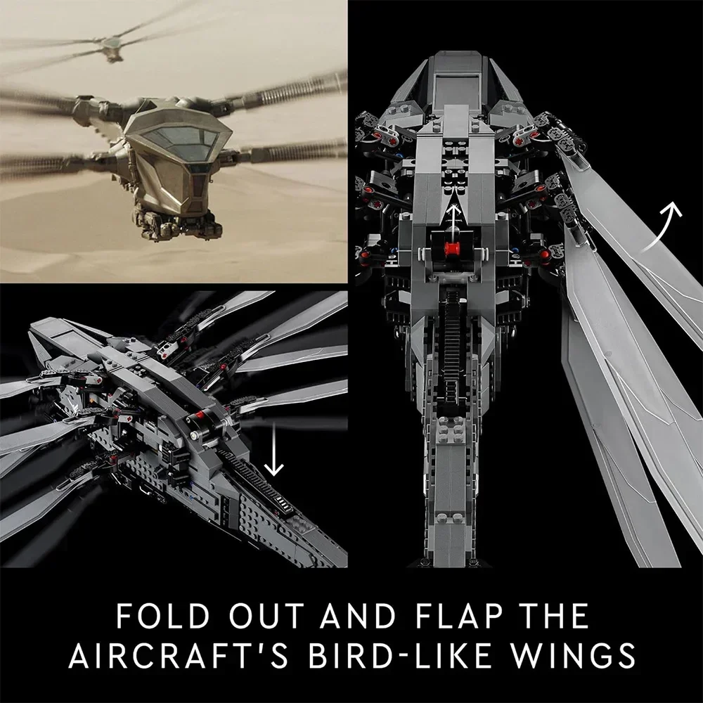 Набор строительных блоков Dune Royal Ornithopter совместимый с строительными наборами