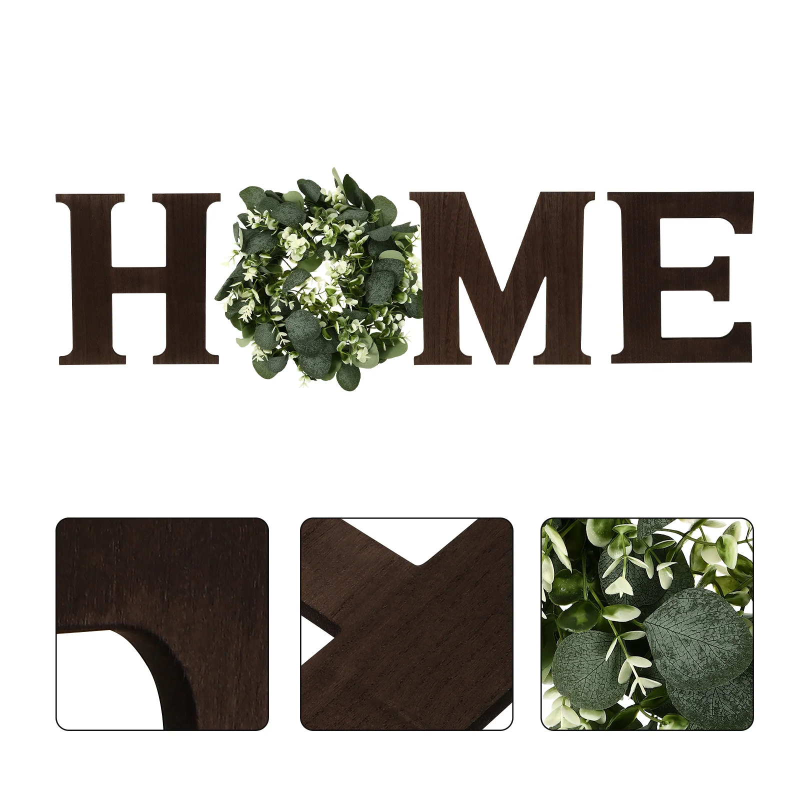 

1 Set Home Wall Decor Signs Decorative Wall Sign Wall Home Sign Rustic Home Wall Sign Unfinished Home Sign Diy Home Sign