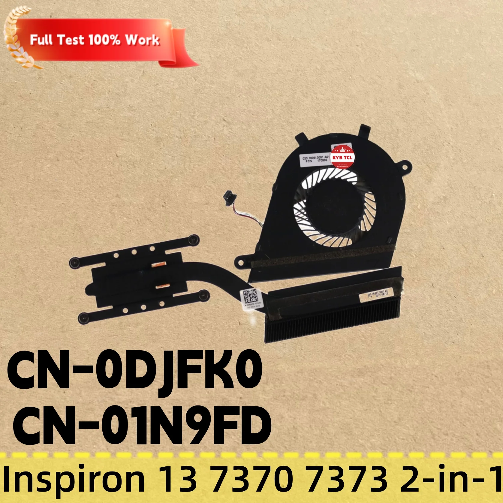Фото 03MFMX 0HC1R9 16B10-1 01N9FD 0DJFK0 0TJXHY 0CKF1D 0GXJX2Вентилятор охлаждения, USB-порт, SD-карта, тачпад, светодиодная панель, динамики, разъем питания DC IN, клавиатура US для Dell Inspiron 13 7370 7373 0WG16P 0H4XRJ №2