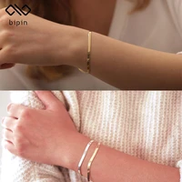 bipin snake chain bracelet classic fashion stainless steel bracelet jewelry gift for women