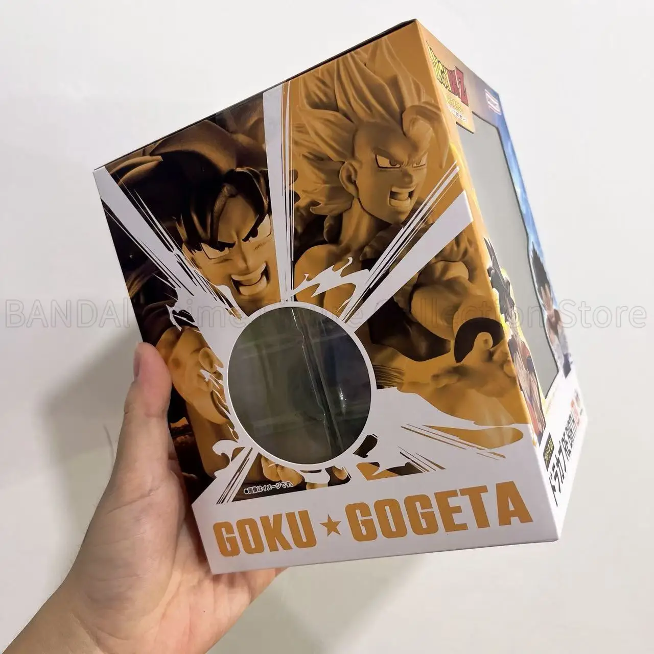 Фото Лидер продаж, оригинальный MegaHouse MH PETITRAMA DX DRAGON BALL RE BIRTH 02, Son Gokuu SHENRON Vegetto Gogeta Toys, модель, украшения, статуя №4