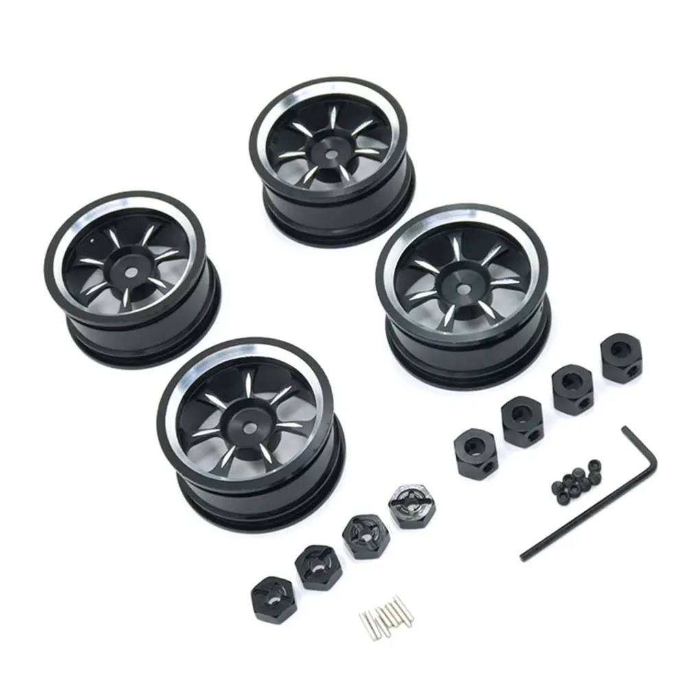 

4 шт., детали для колеса WLtoys 1 18 1 16 1 14 1 12
