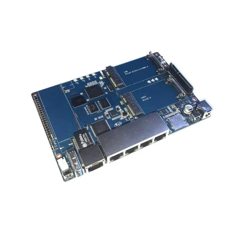 Фото 【Горячая распродажа】Banana PI BPI R64 MT 7622 Новейшая плата для разработки роутеров OEM с OpenWrt Linux, 4 гигабитными портами LAN и функцией AC Wi-Fi AP №3