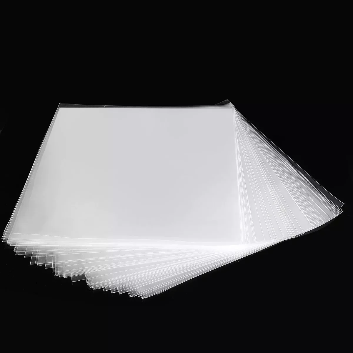 

2023New OPP Gel Recording Protective Sleeve for Turntable Player LP Vinyl Record Self Adhesive Records Bag 12" 32.3cm*32cm