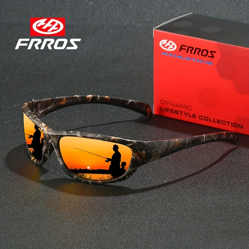 Солнцезащитные очки FRROS мужские и женские поляризационные UV400 8 цветов модель 0718