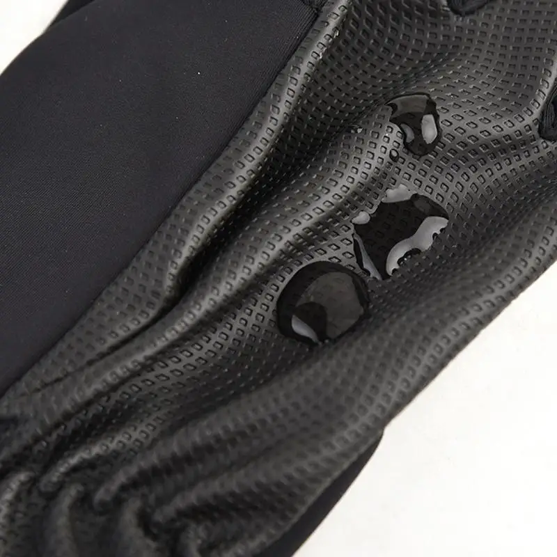 Противоскользящие перчатки для рыбалки унисекс с эластичной лентой на 3 пальца в