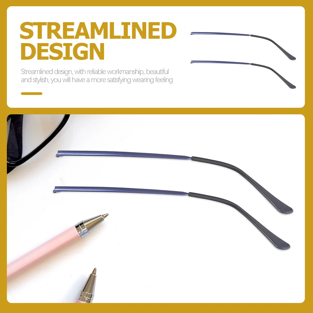 2-парные солнцезащитные очки ножки для очков мужские и женские металлические