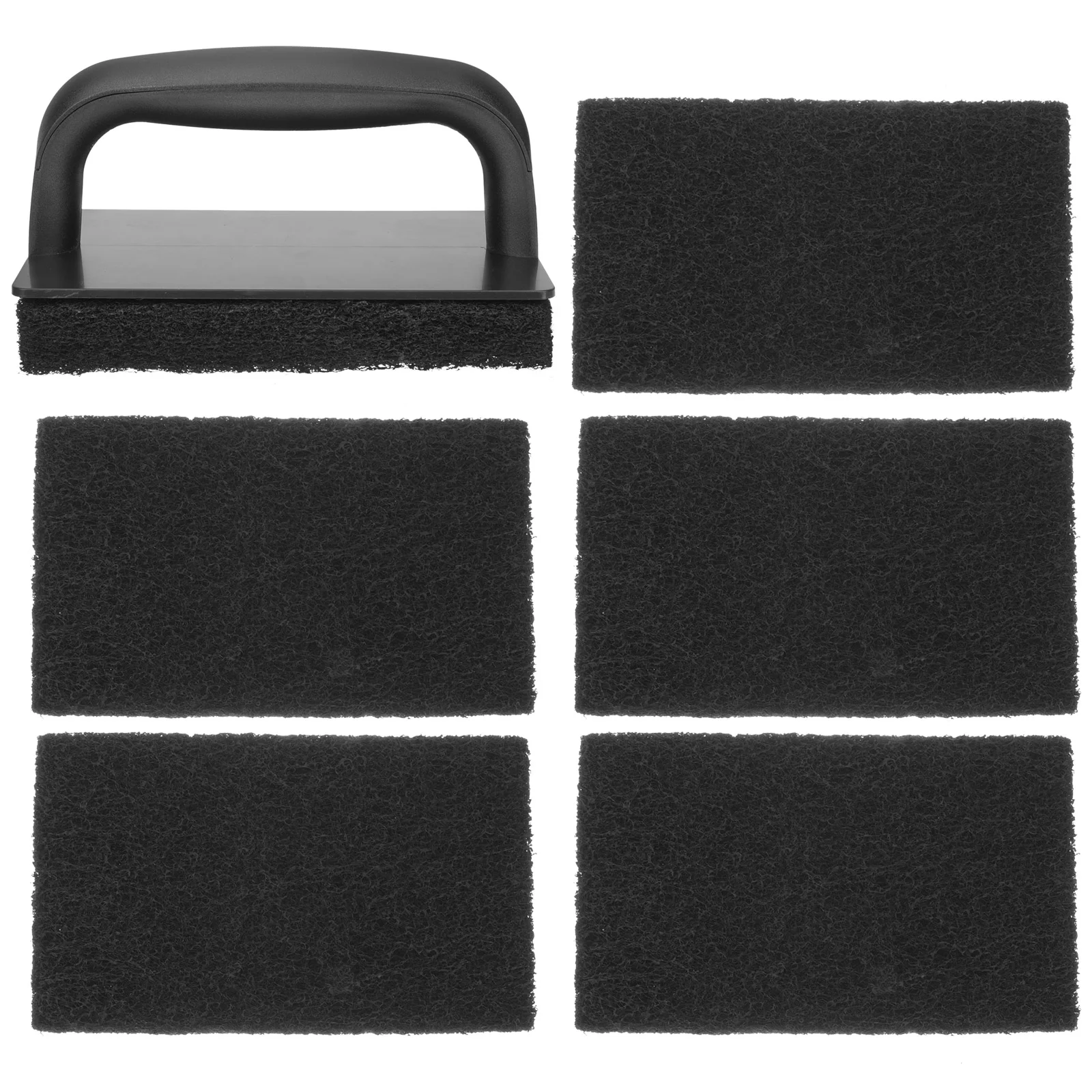 

Brush Grill Cleaning Bbq Griddle Barbecue Cleaner Sponge Pads Scrub Scraper Scrubber Rack Dish Pad Accessories Grate Brushes Kit