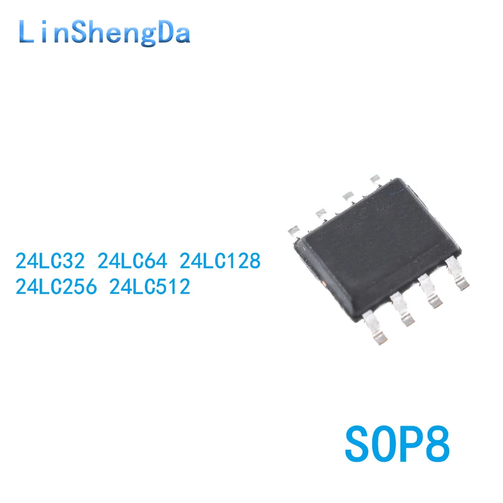 10 шт. 24LC 24LC512T-I/SN 24LC32A LC32 64 128 256 BT I BI B E AI AT