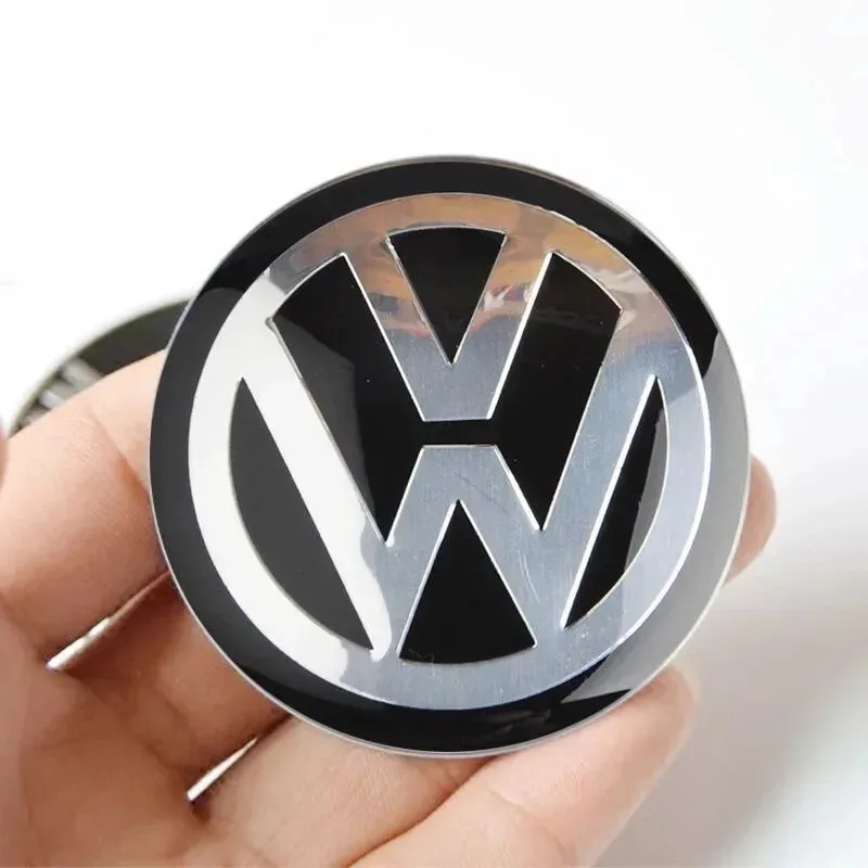 Фото Для VOLKSWAGEN VW Volkswagen, 4 шт., 45 мм, 56 мм, 60 мм, 65 мм, 70 мм, 75 мм, 90 мм, наклейки-эмблемы на центральные части колесных дисков, заглушки для дисков, колпачки ступиц, накладки на ступицы №2