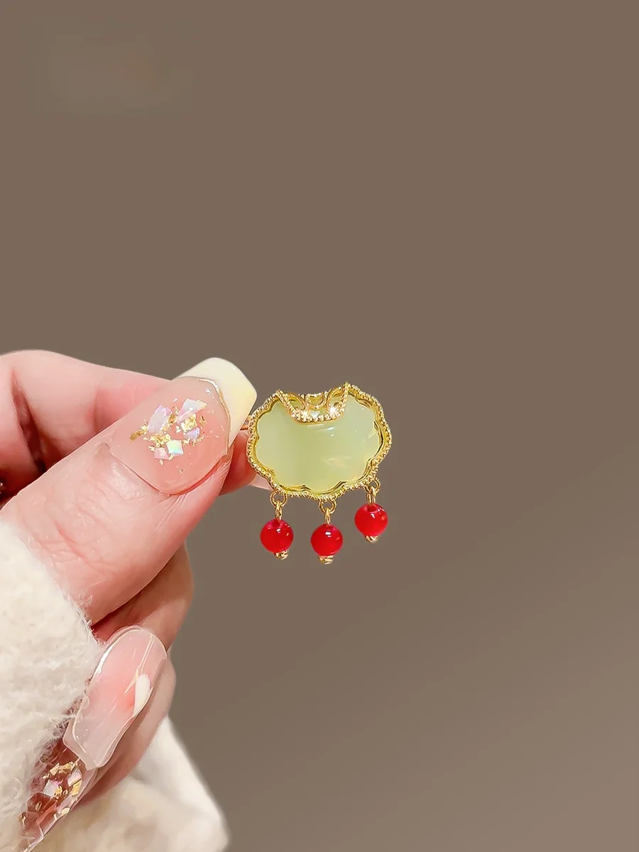 Guofeng Xiangyun брошь с безопасным замком элитная женская защитой от воздействия