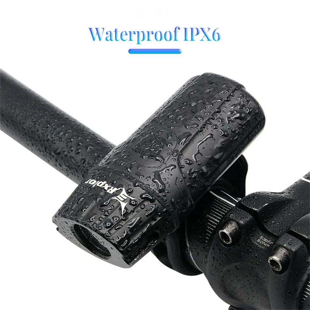 

Велосипедная светодиодный ная фара, перезаряжаемая, водонепроницаемая, IPX6, лм