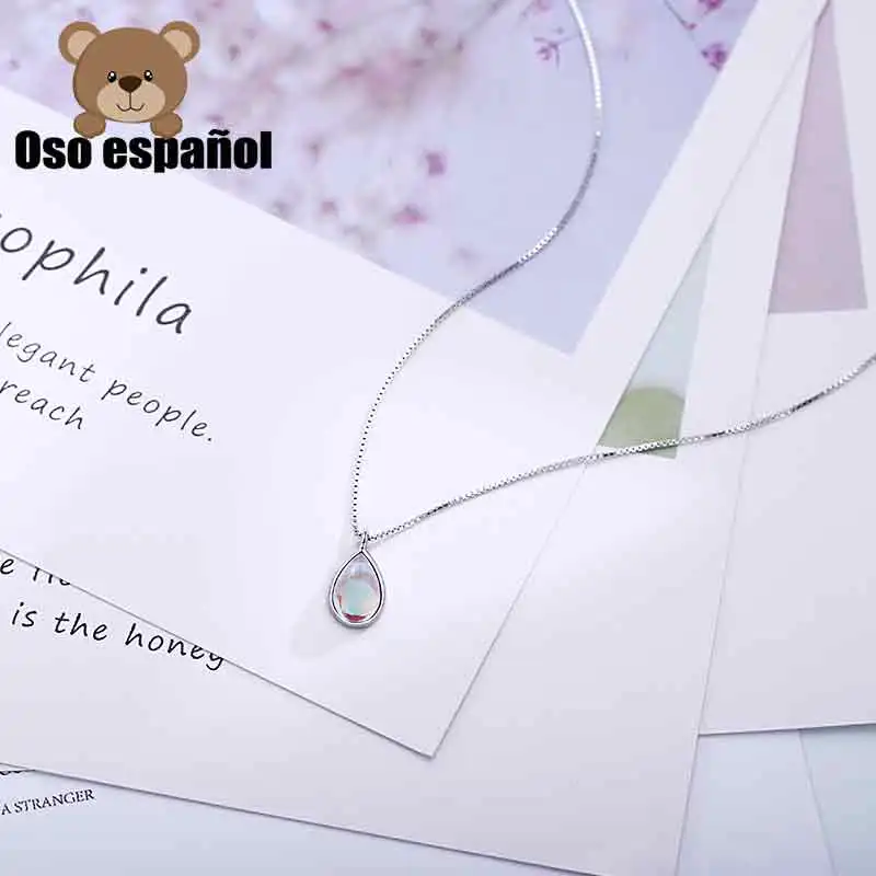 

Женское ожерелье из серебра 925 пробы с подвеской в виде медведя