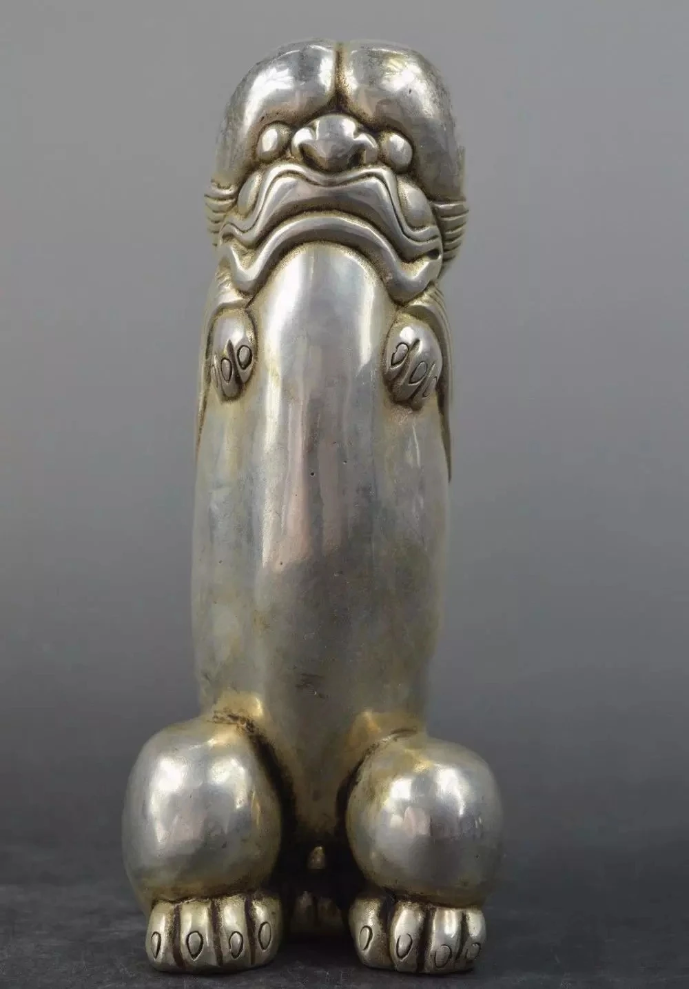 Доставка бесплатно plata del Selbstbet o Китай guardián tallado Foo perros estatuas de Sog los Belgganos genitales estatua